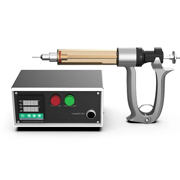 

2022 Hottest 25ml 50ml Portable Manual Fill Oils Liquid Gun Machines Semi Automatic Preheat Thick Oil Filling Machine