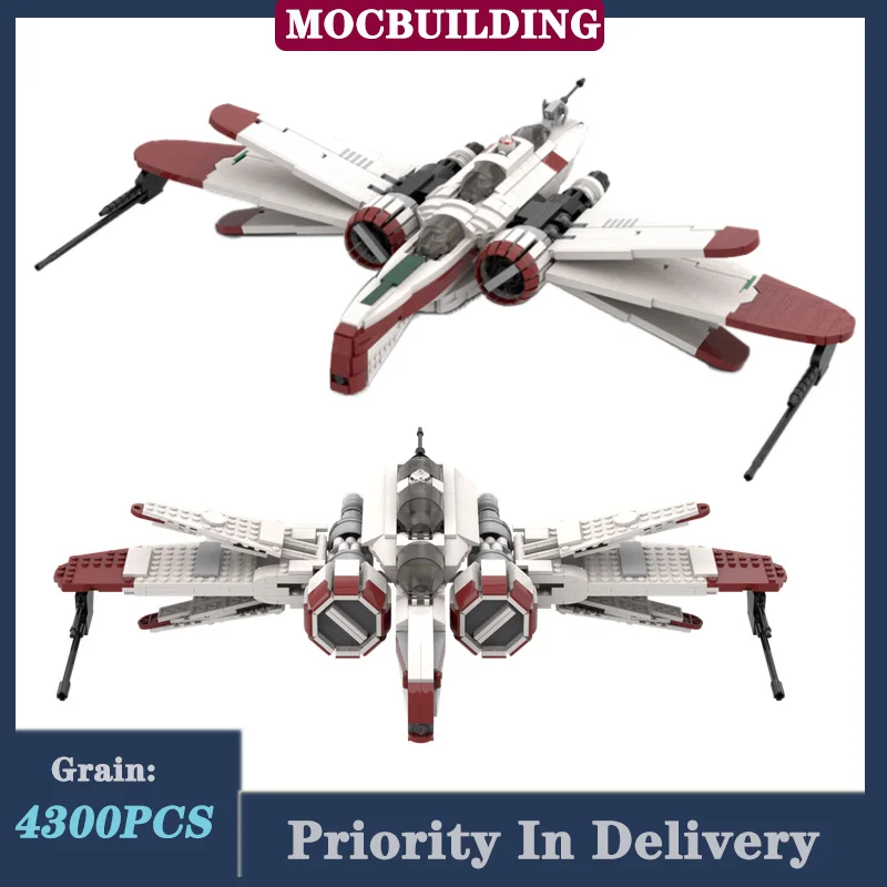 

Конструктор «тяжелый Звездный истребитель» ARC-170 UCS, модель самолета в сборе, клон человека MOC Science, развивающие игрушки