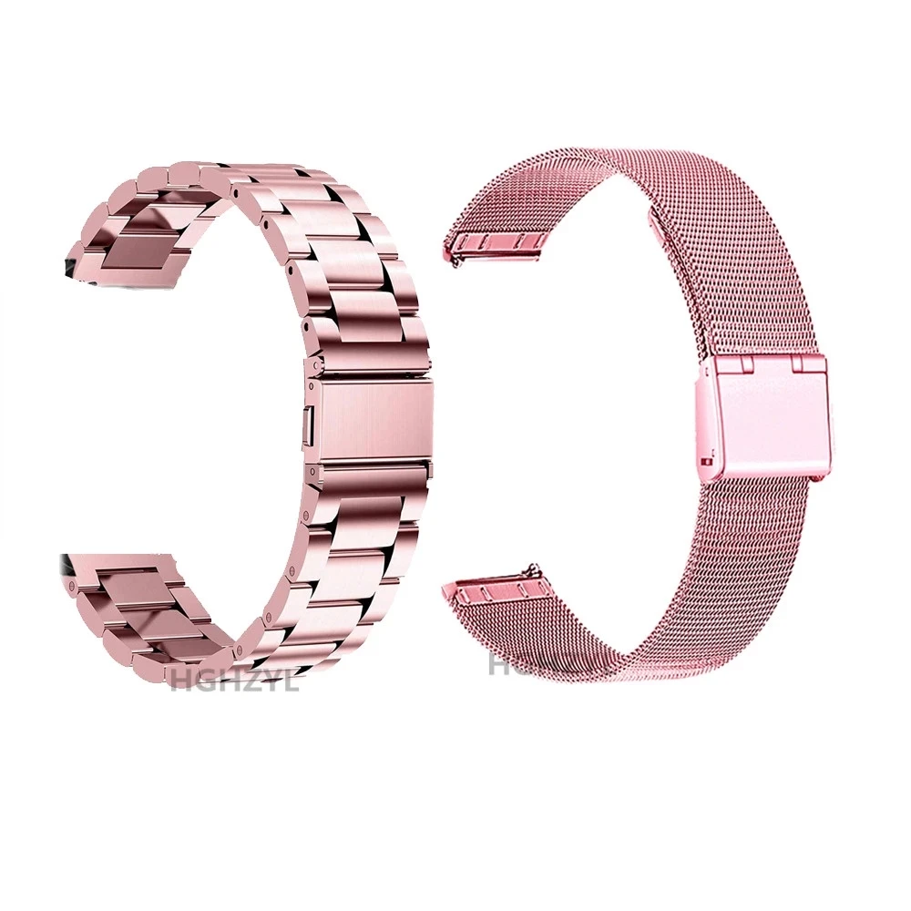 

For Garmin Vivoactive 3 4 4S band Magnetic milanese strap stainless steel wrist bracelet for Garmin Venu Sq Forerunner 245 645