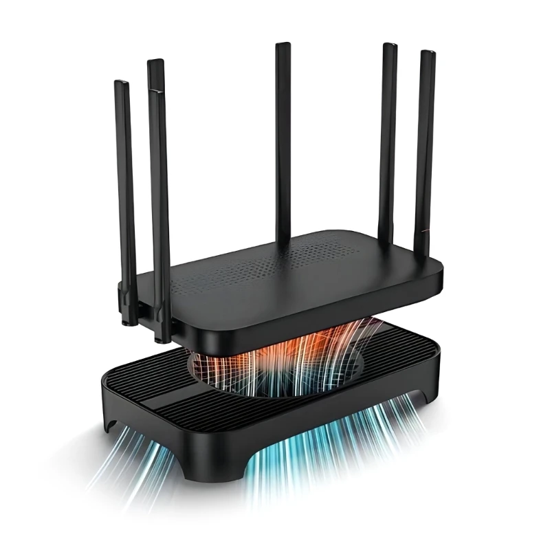 Охлаждающий корпус USB 5 В вентилятор для ресивера DVR ТВ-бокса маршрутизатора