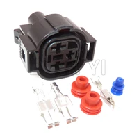 1 set 3 way car wiring terminal sockets 1h0973203 auto plastic housing composite connector
