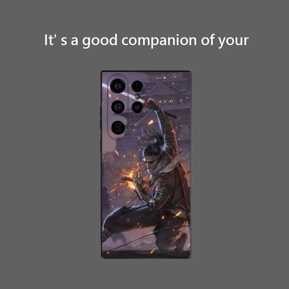 Sekiro:Shadows Die Twice Game Чехол для телефона Samsung Galaxy S25 Ultra S22 S23 S24 S21 S20 5G Защитный мягкий