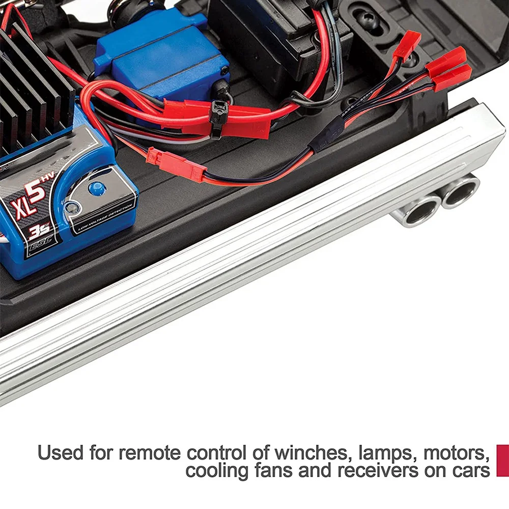 11 шт. JST Plug Splitter Мужской Женский Y-кабель Адаптер к JR для Traxxas TRX-4 RC Автомобильный