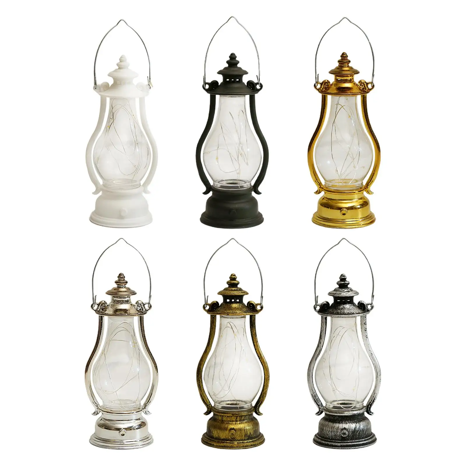 

Мерцающий СВЕТОДИОДНЫЙ масляный фонарь, портативная сказочная лампа для украшения внутреннего дворика