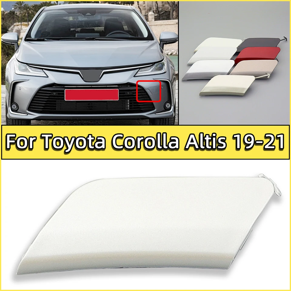 

Для Toyota Corolla Altis Sedan 2019 2020 2021 Auto передний бампер буксировочный крючок крышка для прицепа украшение