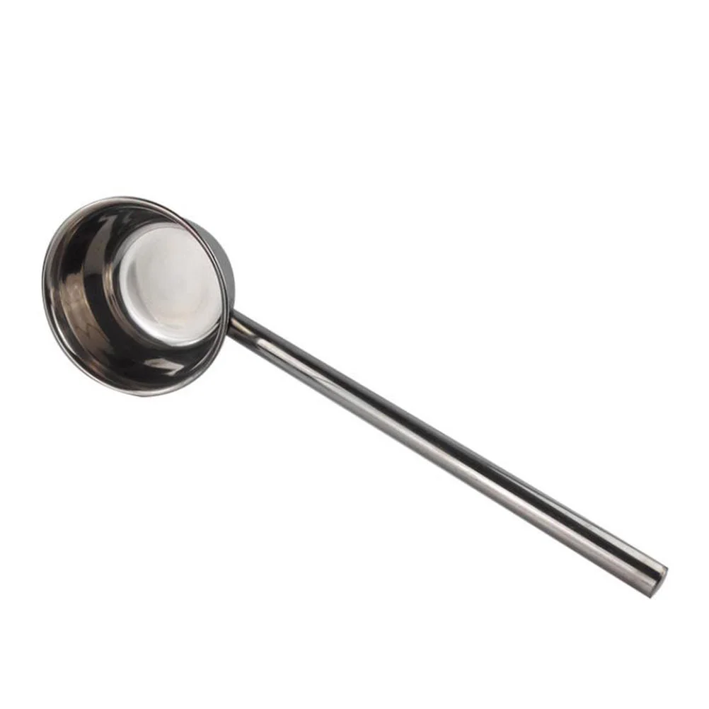 

Extended Handle Ladle Lengthened Water Soup Ladles Dining Hall Long Stainless Steel Thicken Bathing Kitchen Bailer Large