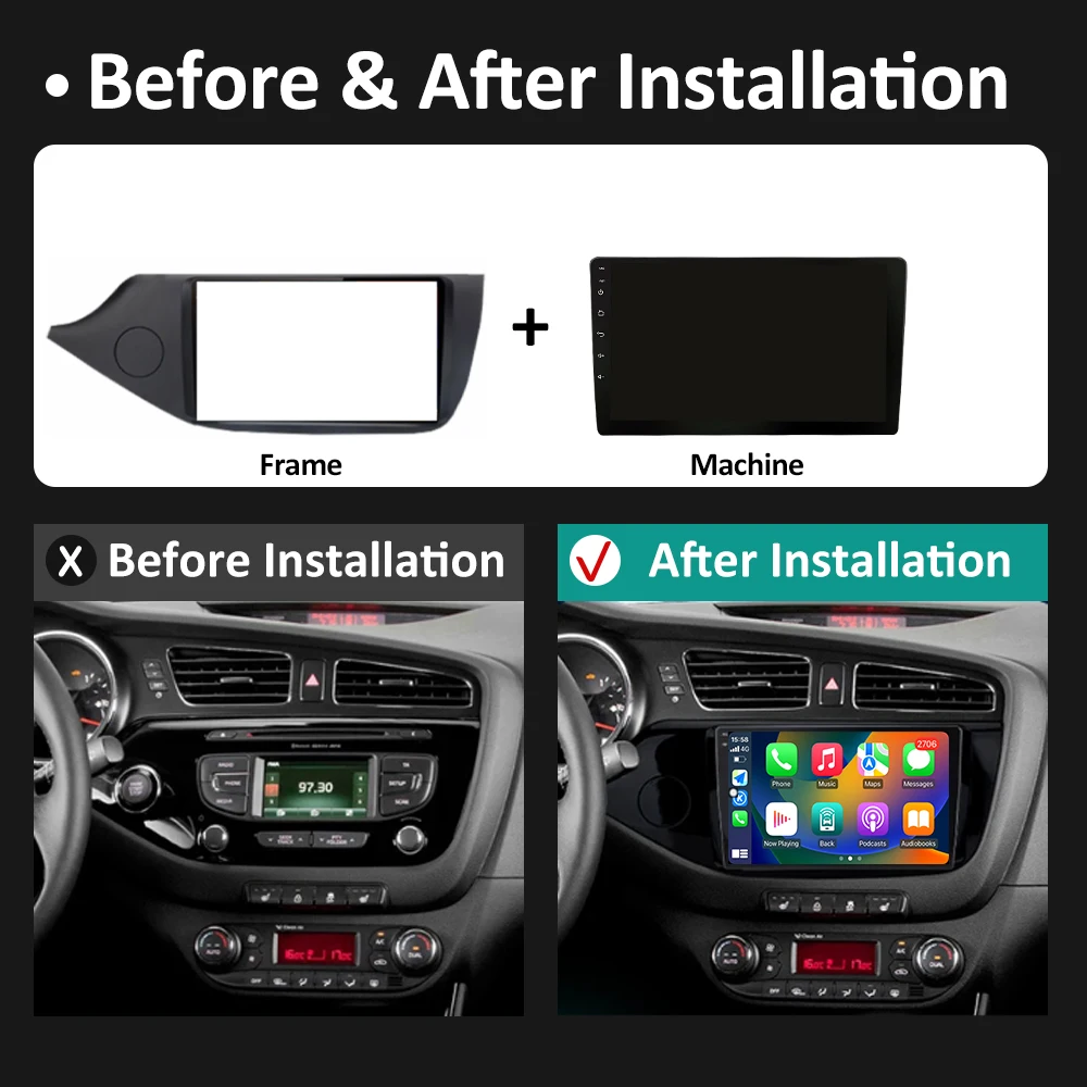 Автомобильный радиоприемник видеоплеер для KIA CEED JD Cee ɽ 2012 2013 2014 - 2018 Android OS