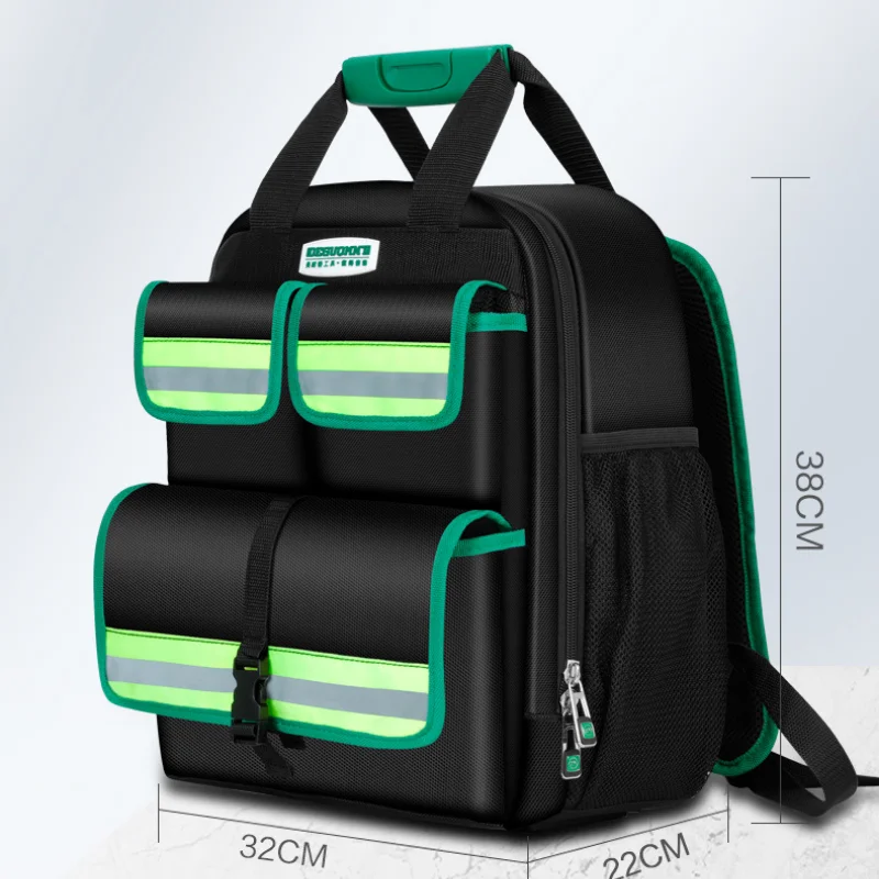 Electrician Tool Bag Storage Organizer Backpack Toughbuilt Tools Bag Screwdriver Case Oxford Mala De Ferramentas Tools Organizer