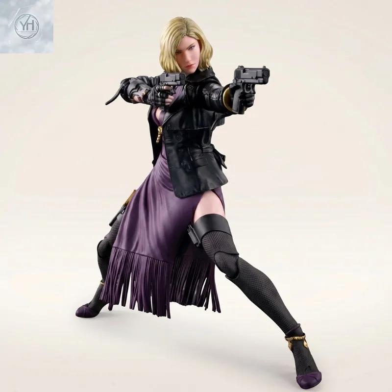 Фото В наличии: Оригинальная фигурка Нины Уильямс из SHF TEKKEN 8, готовая коллекционная модель, игрушка. №1