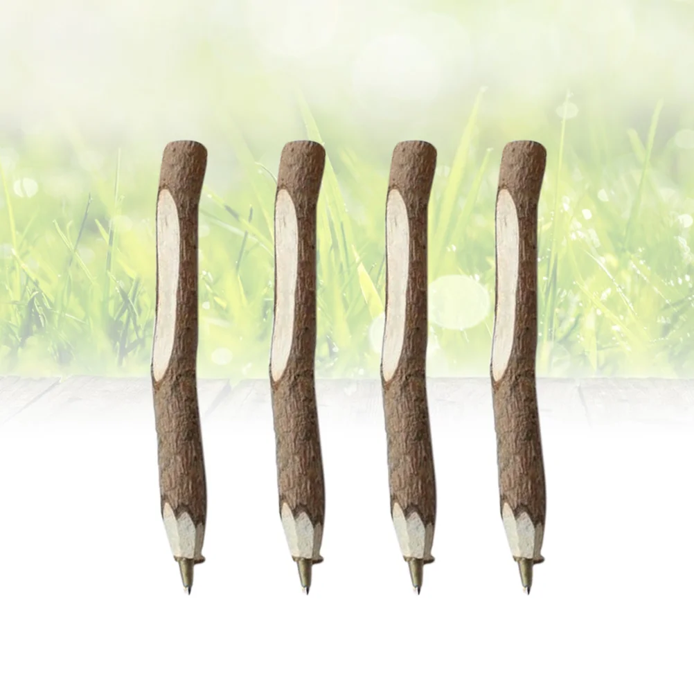 

Pen Ballpoint Pens Bark Writing Student Rollerball Supply Signature Oil Stationery Hand Goodiefiller Party Favor Funny Tree3D
