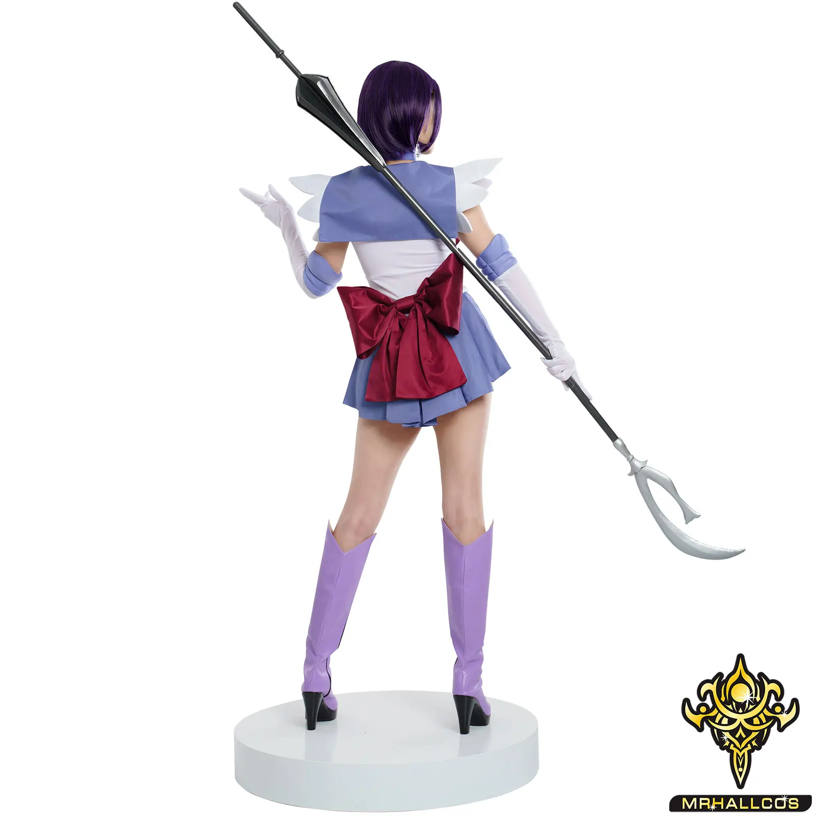 Косплей Аниме MRHALLCOS Сейлор Мун Saturn Hotaru Tomoe хрустальное платье наряды костюм для