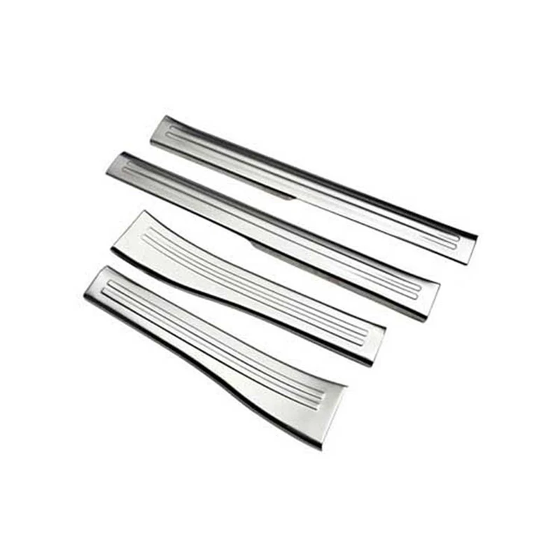 

Car Stainless Steel Front Rear Inner Door Sill Protective Strip Doorsill Strip For Honda CR-V CRV 2022 2023 Silver