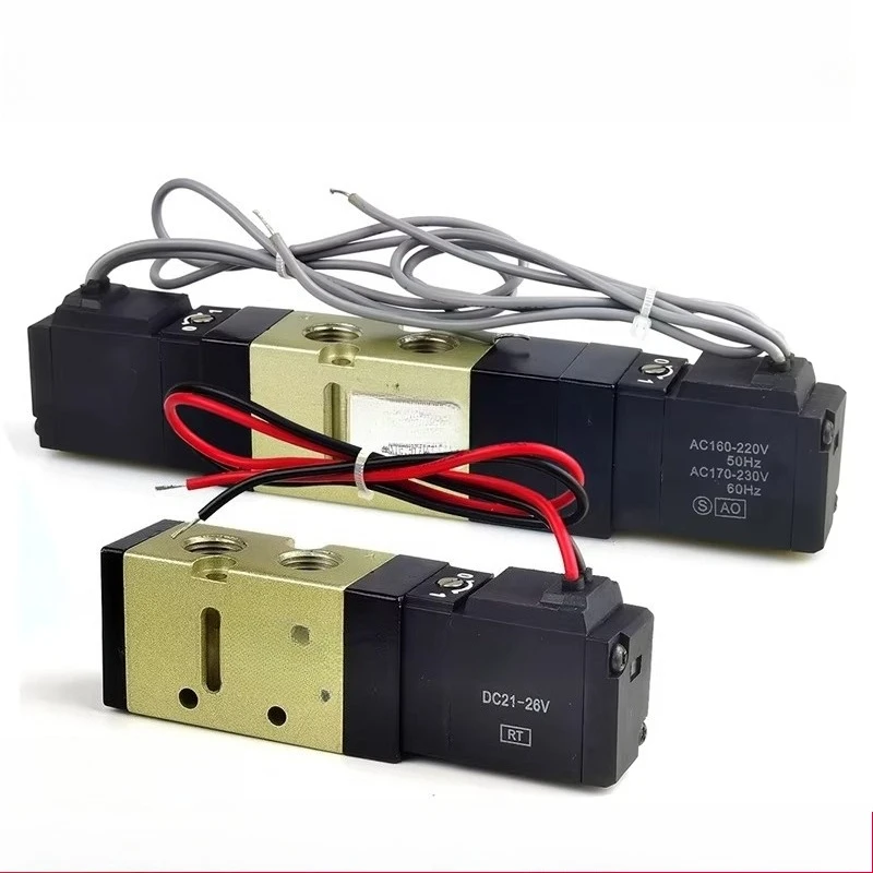 Фото Электромагнитный клапан VF3130 3230 3330-5GB-02/4GB AC220 DC24V, пневматический направляющий клапан №2