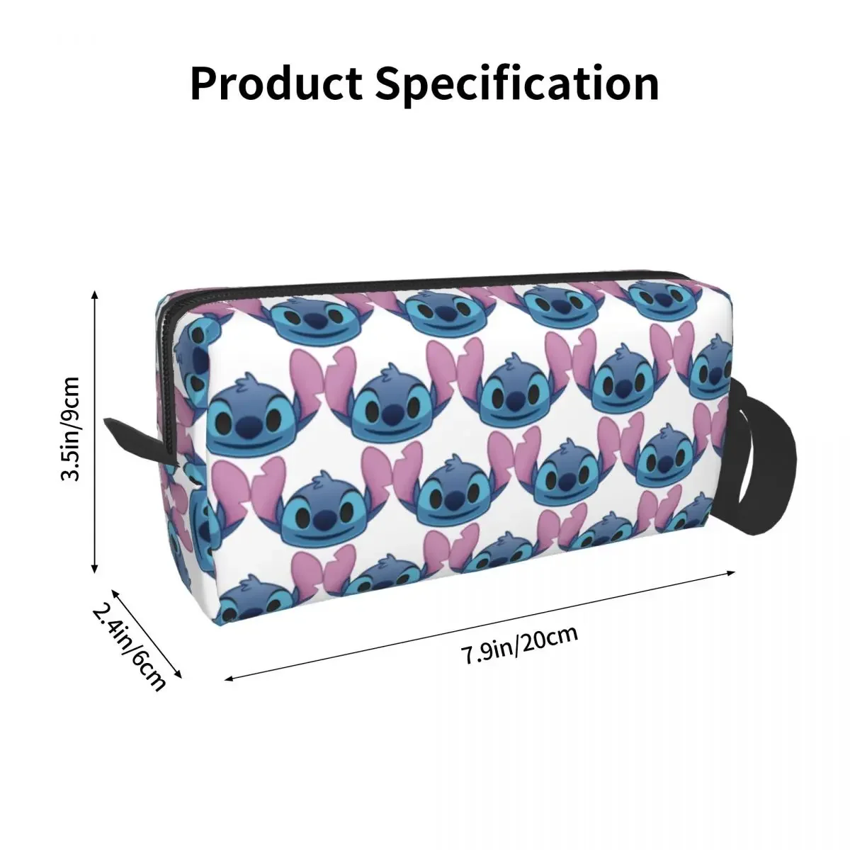 Дорожная косметичка Lilo &amp Stitch для мужчин и женщин мультяшный органайзер