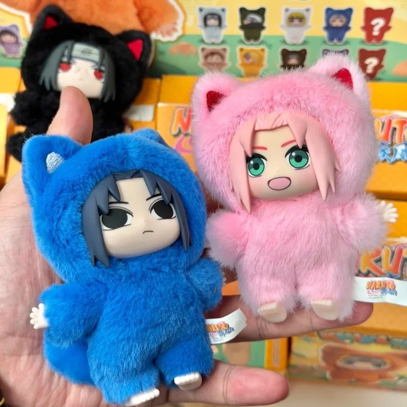 Фото Плюшевая игрушка-брелок из серии Naruto KITTENLAND: модные игрушки, персонажи Саске, Сакура, Какаши, аниме-атрибутика, праздничные подарки №2
