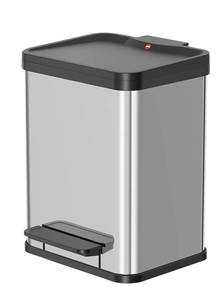 Контейнер для мусора большой емкости 17 л немецкая классификация из нержавеющей