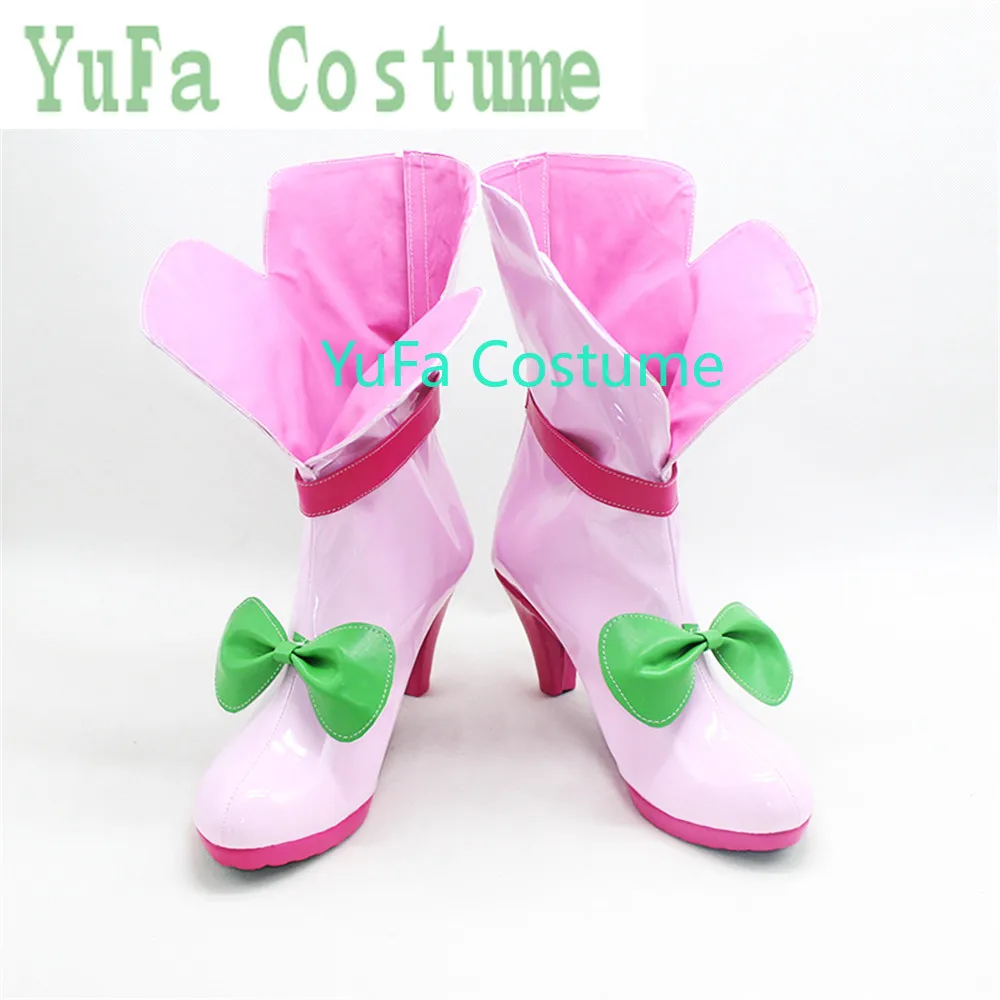 Healin Good Hanadera Nodoka Cure Grace Обувь для косплея Сапоги Игра Аниме Костюм YuFa на Хэллоуин