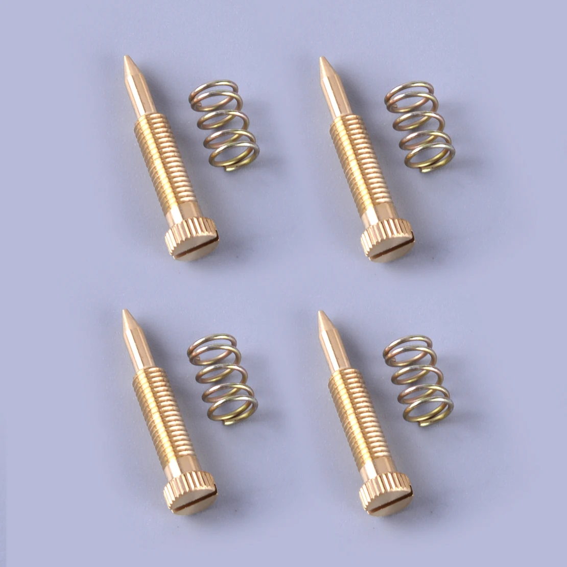 

Винт и пружина холостого хода DWCX 4 шт., подходит для карбюратора Ford 2100 2150 4300 4350 Holley 1bbl