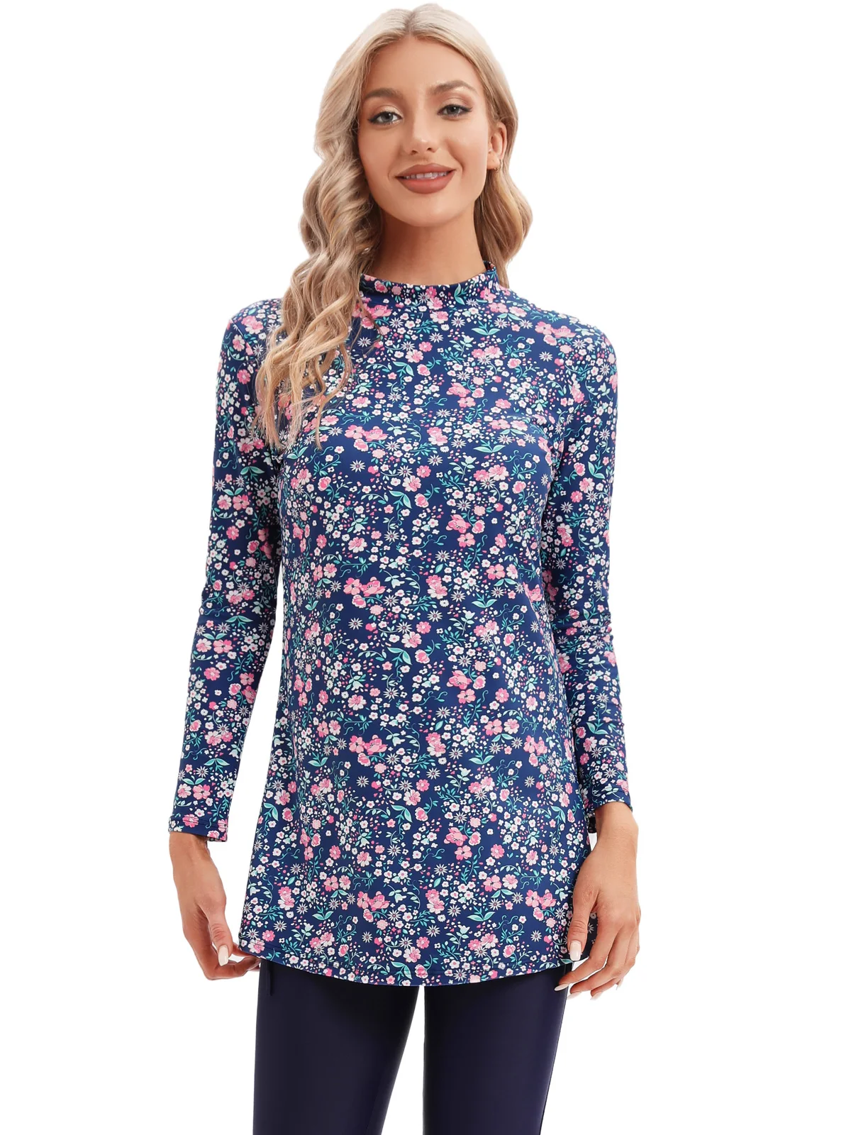 Мусульманский купальник женский эластичный полноразмерный с принтом одежда Lslamic