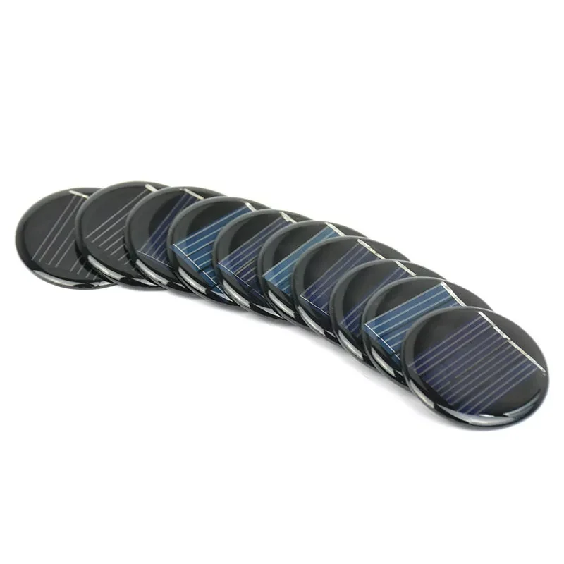 

SUNYIMA 10PCS 2V 40mA D36MM Polycrystalline Solar Panel Power Charge DIY Module Portable Solar Cell Battery Charger For Light
