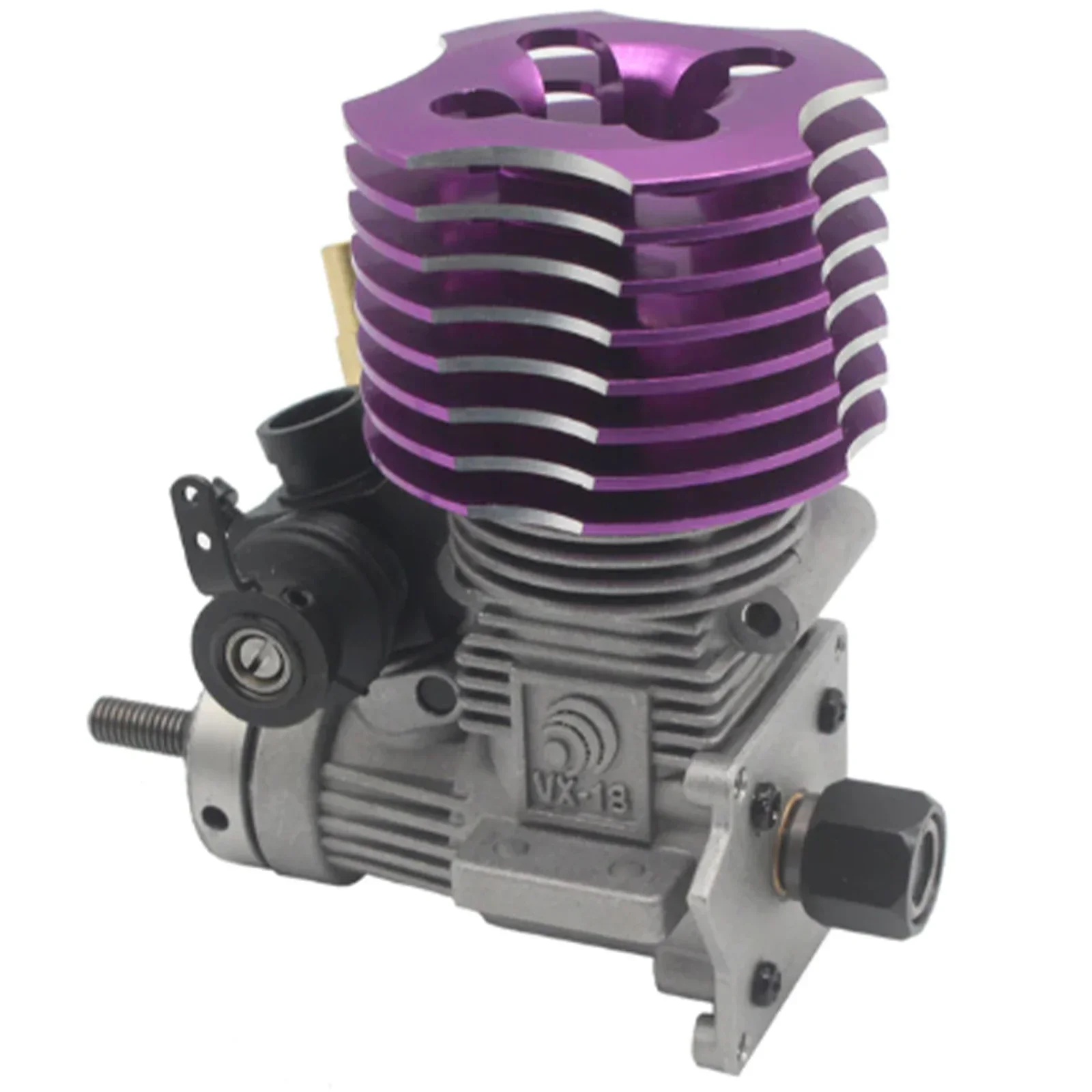 VX-18 нитро двигатель с тяговым стартером глушитель воздушный фильтр для 1/10 1/8