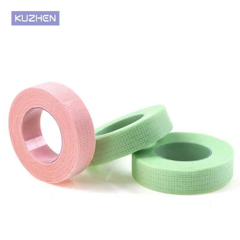 

1Roll Breathable Sensitive Resistant Non-woven Patches Eye Pads Grafted Eyelash Tape Sticker Isolation With Holes Makeup Tool
