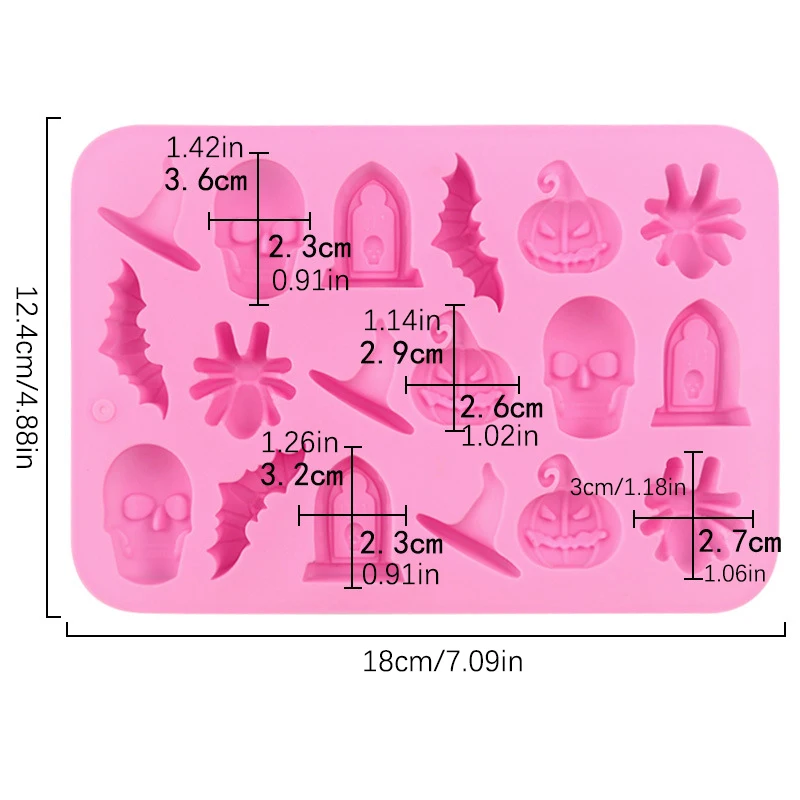 1 шт. силиконовая форма сделай сам с 18 картриджами