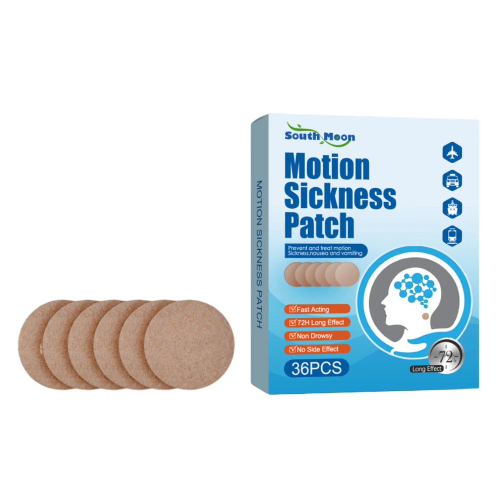 

Car Motion Sickness Patch Motion Sickness Patches For Kids Adults Sea Sickness Patch Behind Ear Fast Acting Anti Nausea Patches