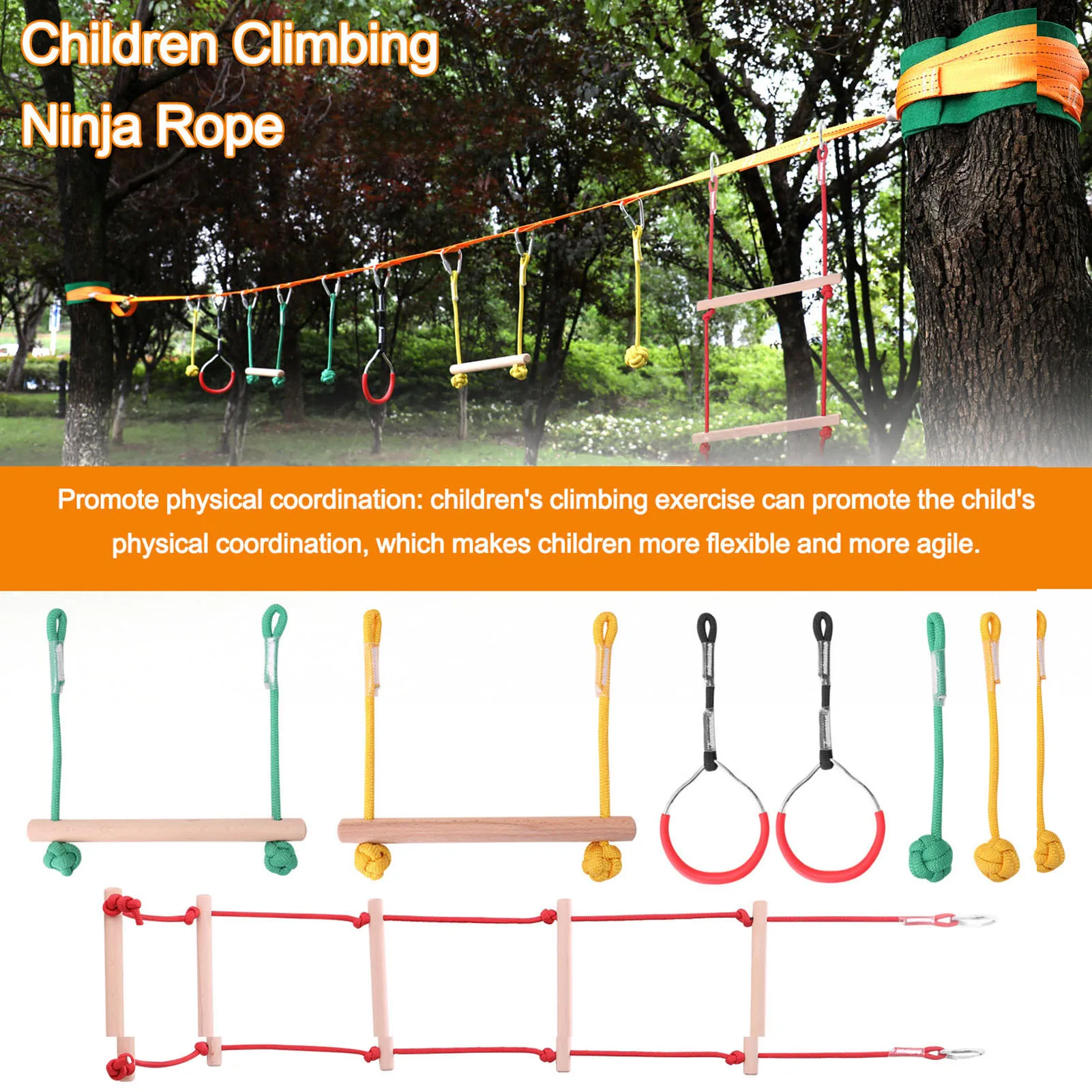 Уличные спортивные препятствия ходьба плоский ремень сбалансированное