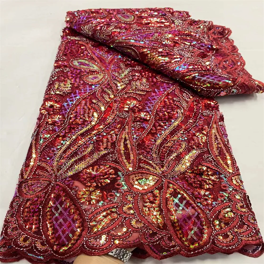 Новейшие африканские тюлевые кружева ткань 2023 высокое качество французская