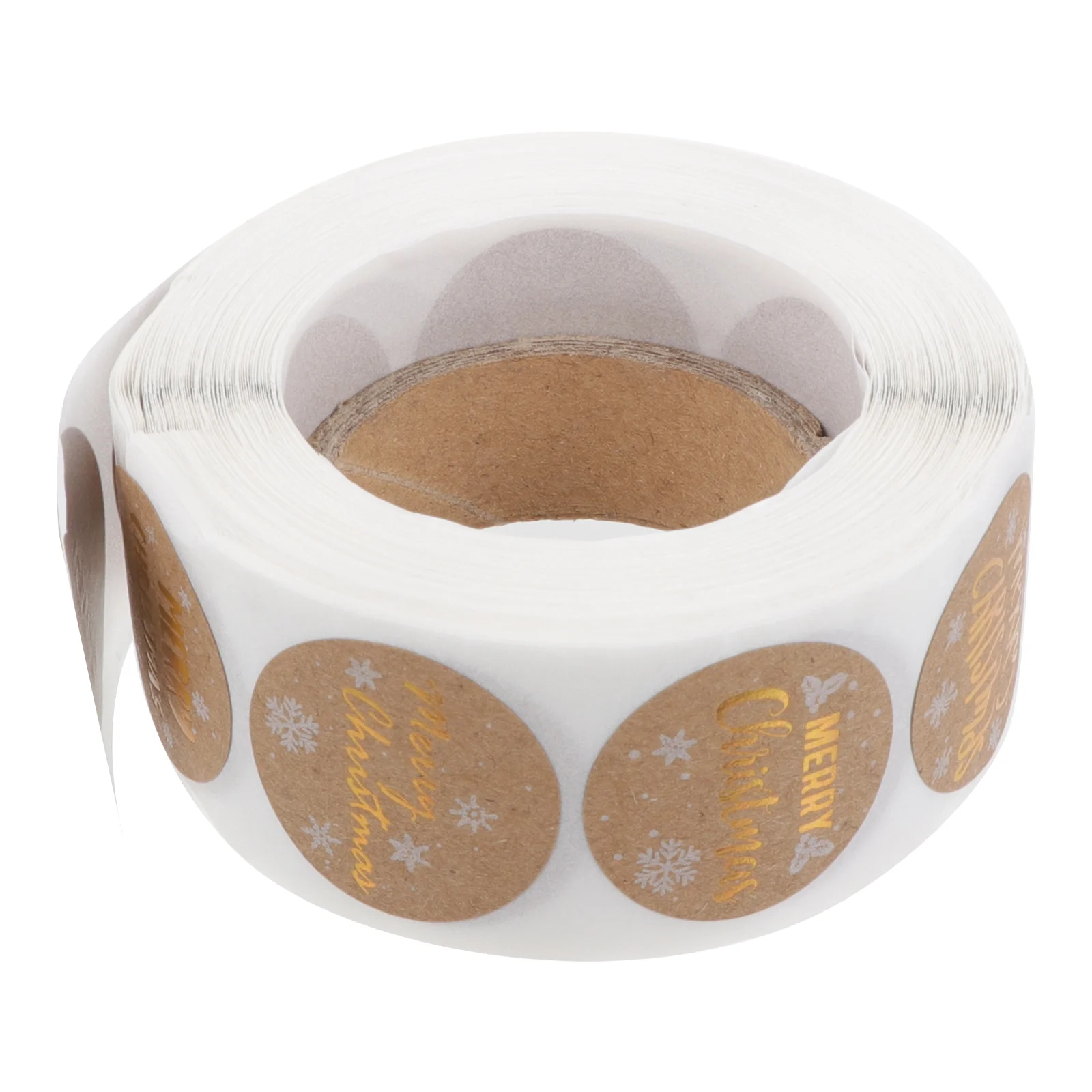 

Christmas Gift Stickers Label Labels Roll Sticker Decorative Sealing Holiday Wrapping Presents Snowflake Envelope Xams Packing