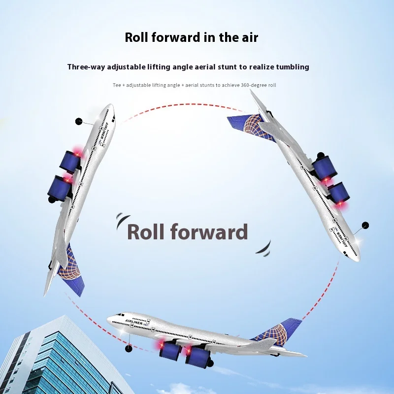 Пульт дистанционного управления самолетом A380 Boeing 747 Airbus с фиксированным крылом