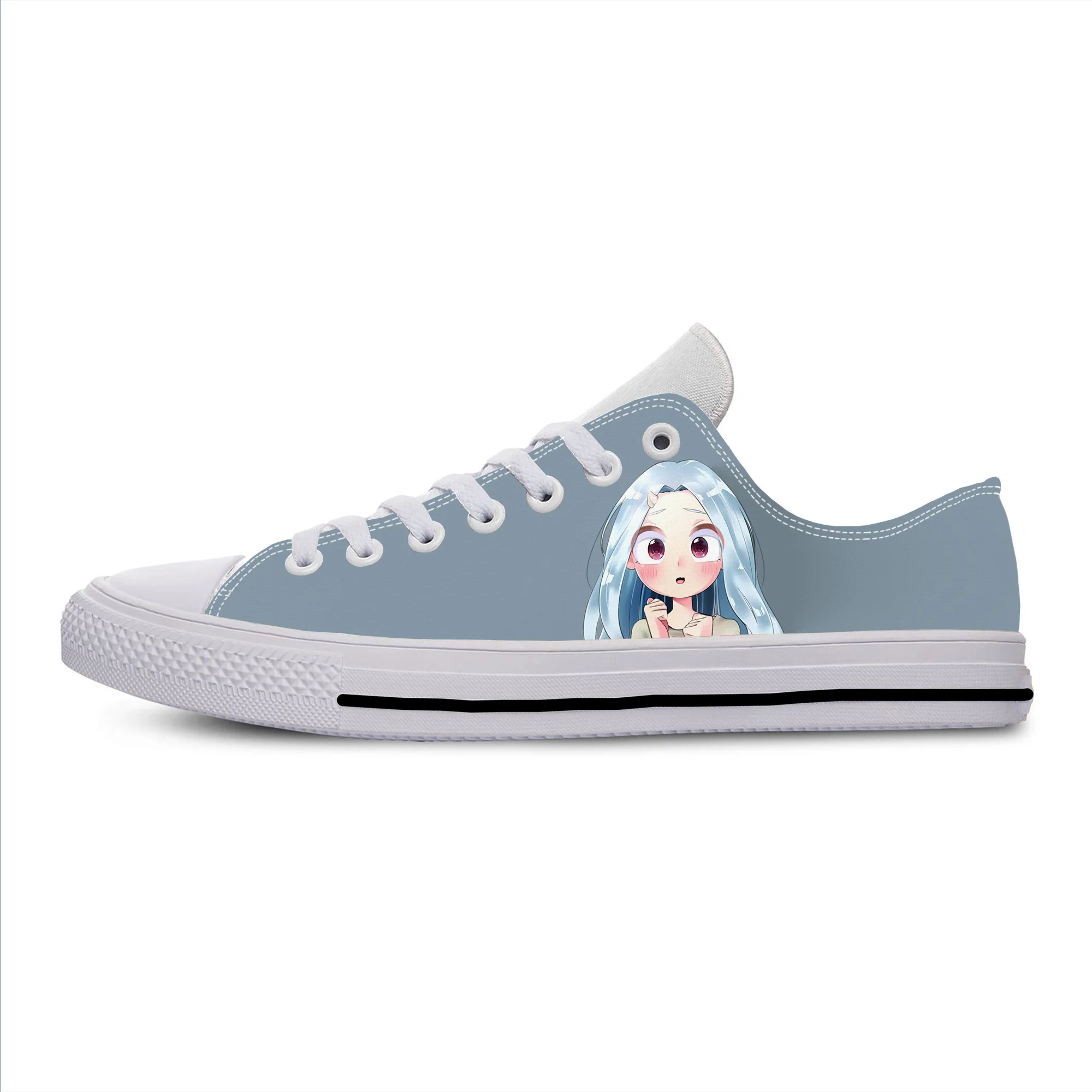 Кроссовки мужские/женские из ткани с низким верхом и 3D-принтом