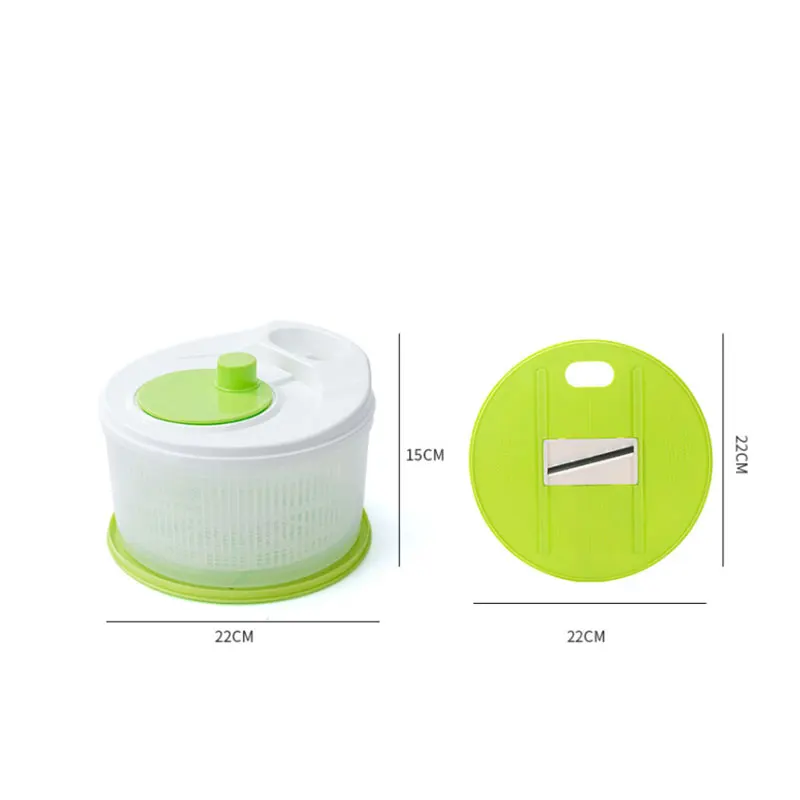 1 Шт. Вращатель Для Салата Многофункциональные Быстросохнущие Измельчители