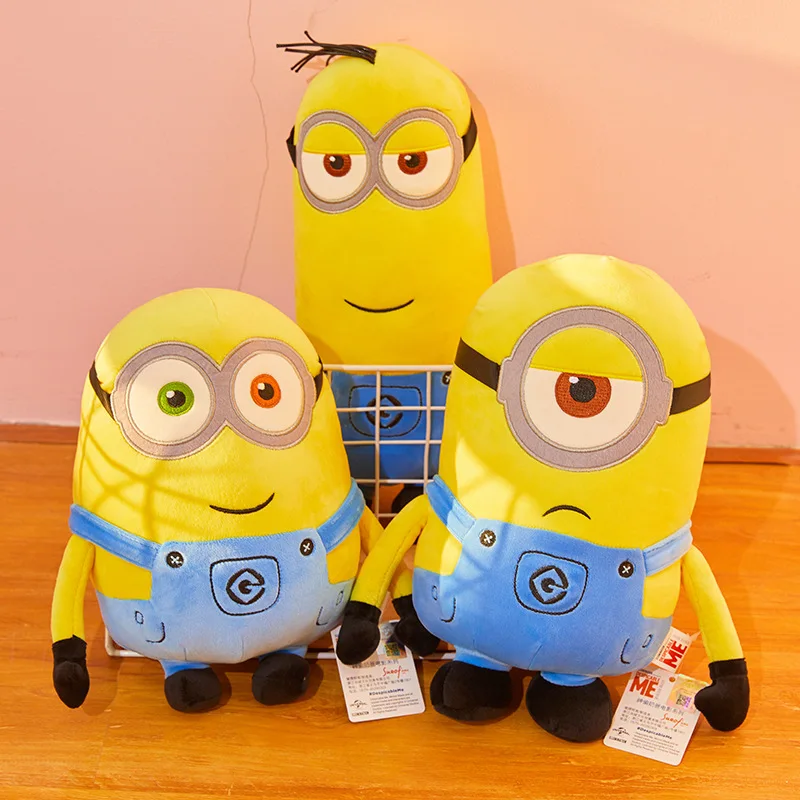 

Hot Film Despicable Me Series Kawaii Minions Animation Peripheral Stuffed Plush Toy Cute Doll Soft Stuffed Pillow Children Gift
