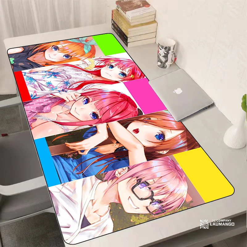 

Коврик для мыши в стиле аниме, аксессуары для игр, для клавиатуры, компьютера, кабинета, настольного компьютера, Xxl