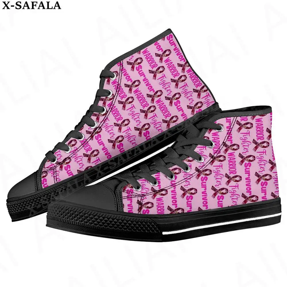 High Top Canvas Shoes Classic Brand Design Men Flats Shoes Lace Up Footwear-2