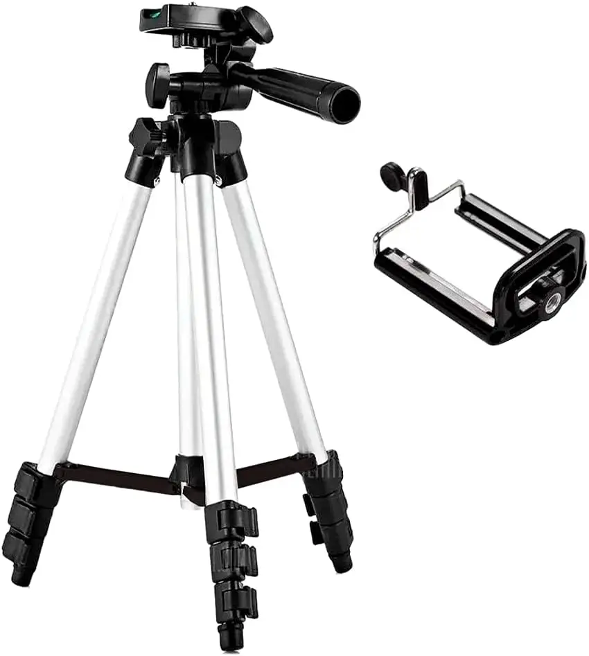 

Tripé com Suporte de Celular 102cm TPC-3110 para Fotos e Gravação de Vídeos