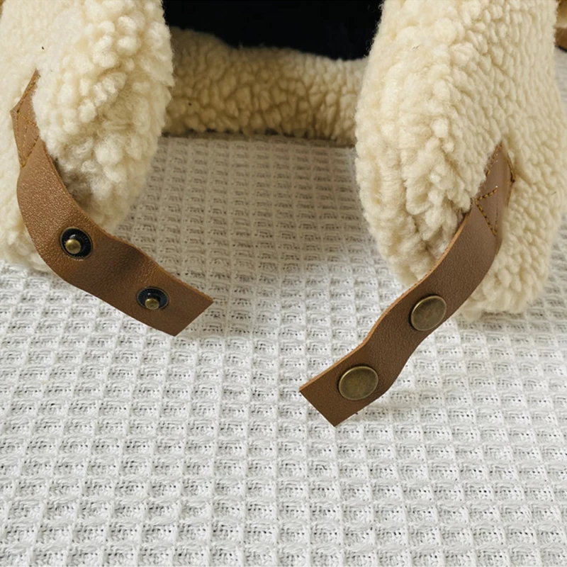 Зимняя шапка-бомбер для женщин и мужчин ветрозащитный капюшон русская