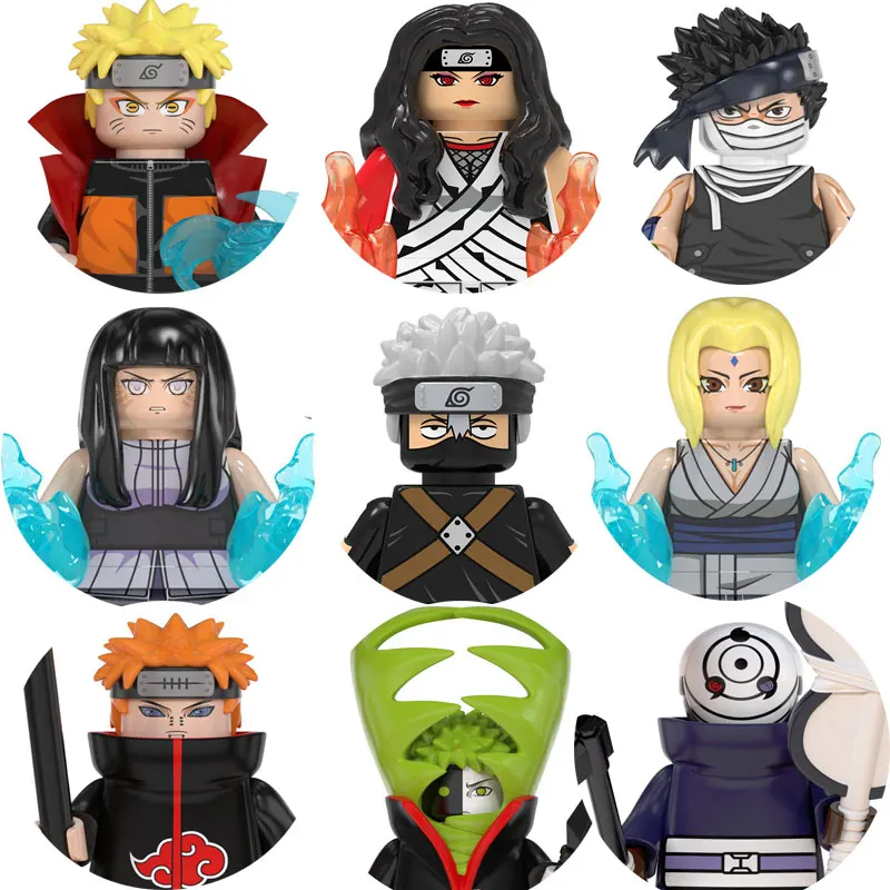 Аниме куклы Naruto может Вечеринка парень Сарутоби Асума Сасори мини Экшн-фигурки