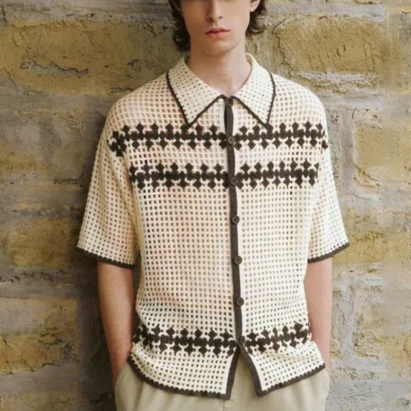 Мужской трикотажный топ