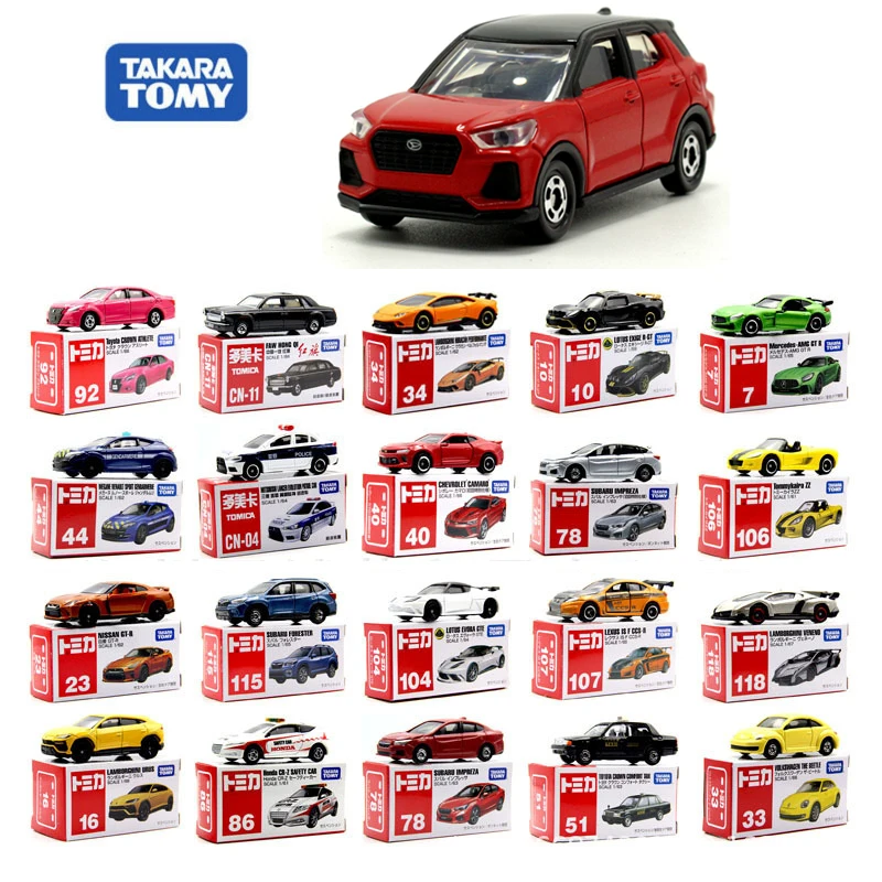 

Модель автомобиля Takara Tomy из сплава, украшение для стола, украшение для дома, детская игрушка, подарок на день рождения и Рождество