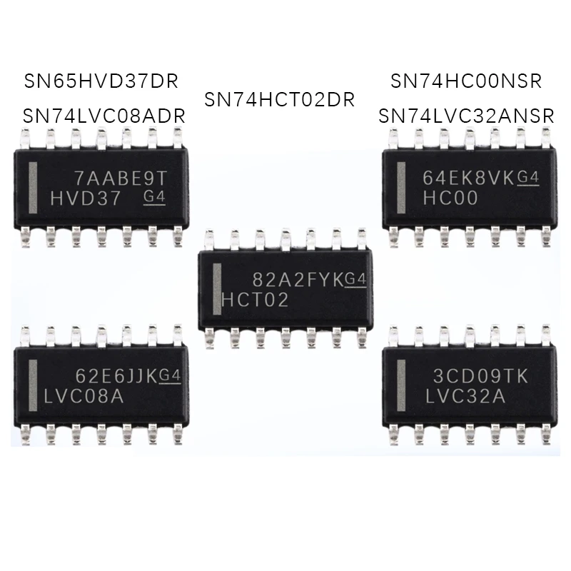 

1PCS SN65HVD37/SN74HCT02DR SN74LVC08ADR SN74LVC32A/SN74HC00NSR