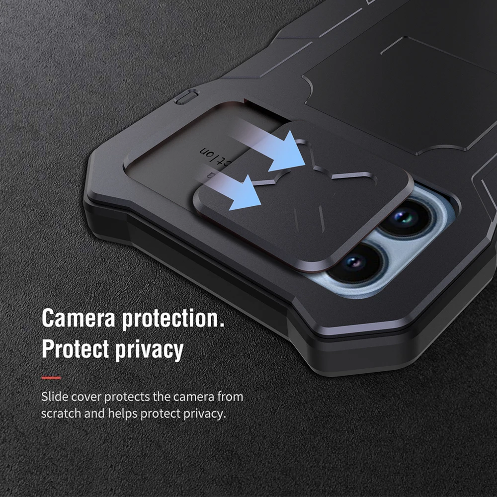 Najtaniej Pokrowiec Na Całe Ciało Dla Iphone 13 Pro Max Pokrowiec 12 Wojskowy Metal Heavy Duty IP54 Wodoodporny Ochrona Przed Upadkiem Funda