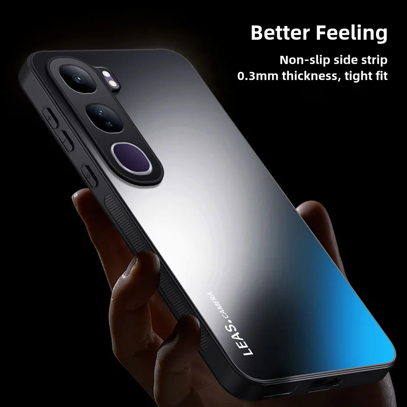 Чехол для vivo V40 Lite (IDN) 4G 5G матовый ослепительный золотой силиконовый защитный