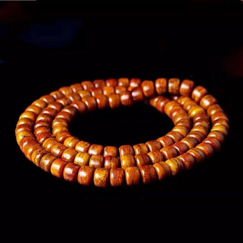 Мужской и женский браслет с бусинами в стиле старого жареного тибетского стиля