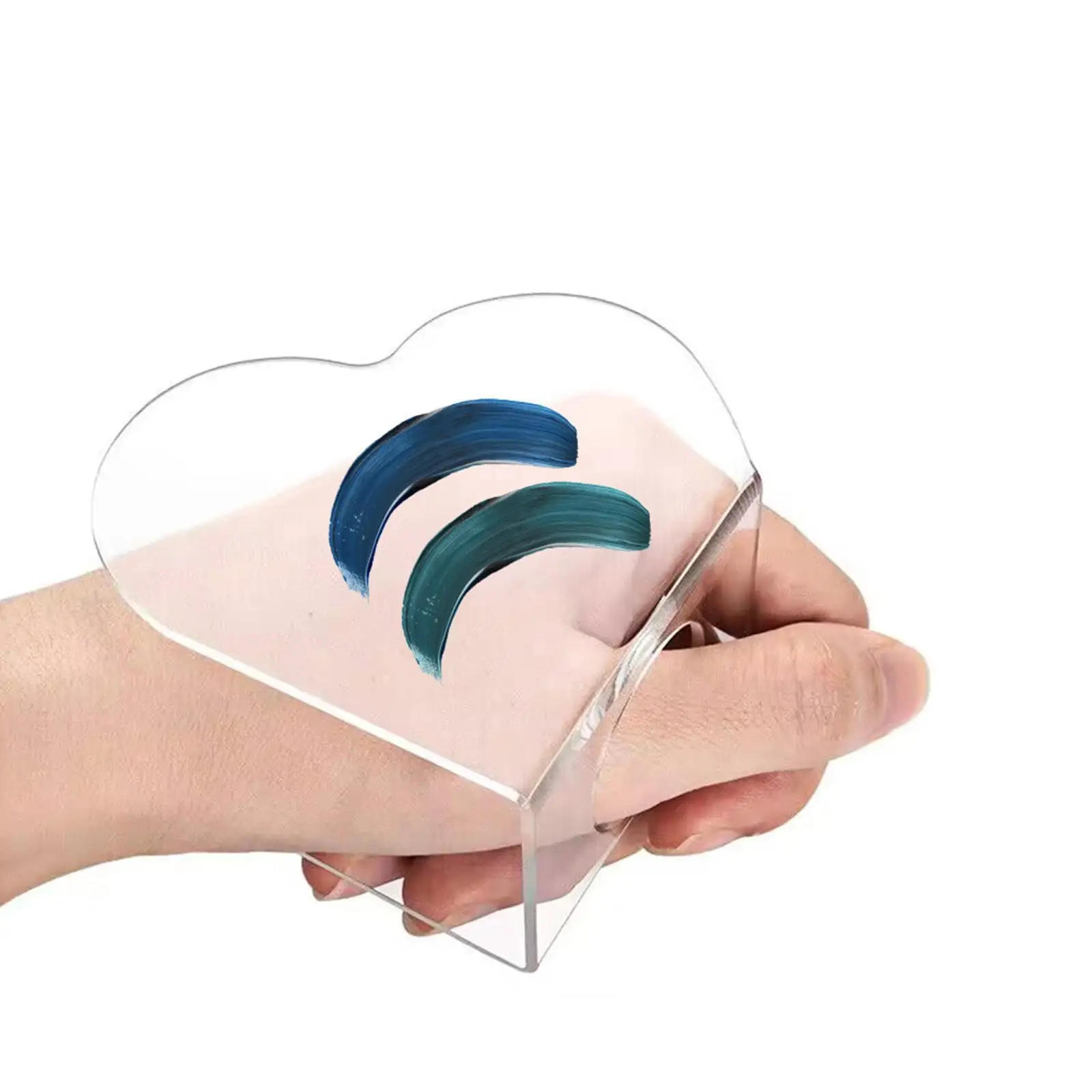 Ручная косметическая палитра многофункциональная Женская Палитра прозрачная