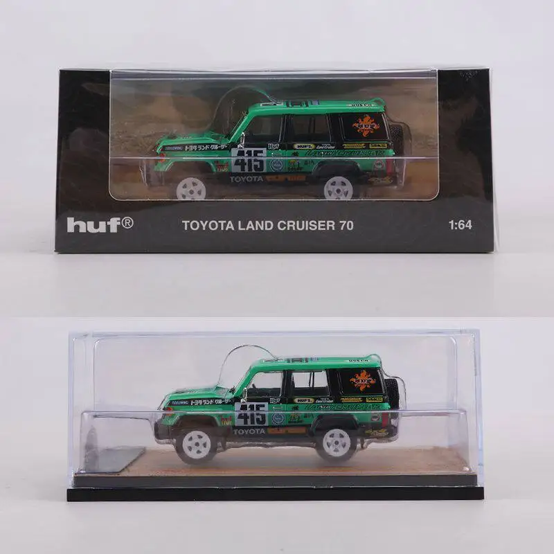 Модель автомобиля Toyota Land Cruiser LC70 HUF из сплава, масштаб 1:64, Diecast Talk & GCD (art.: 3920da3e529de) - 3920da3e529de