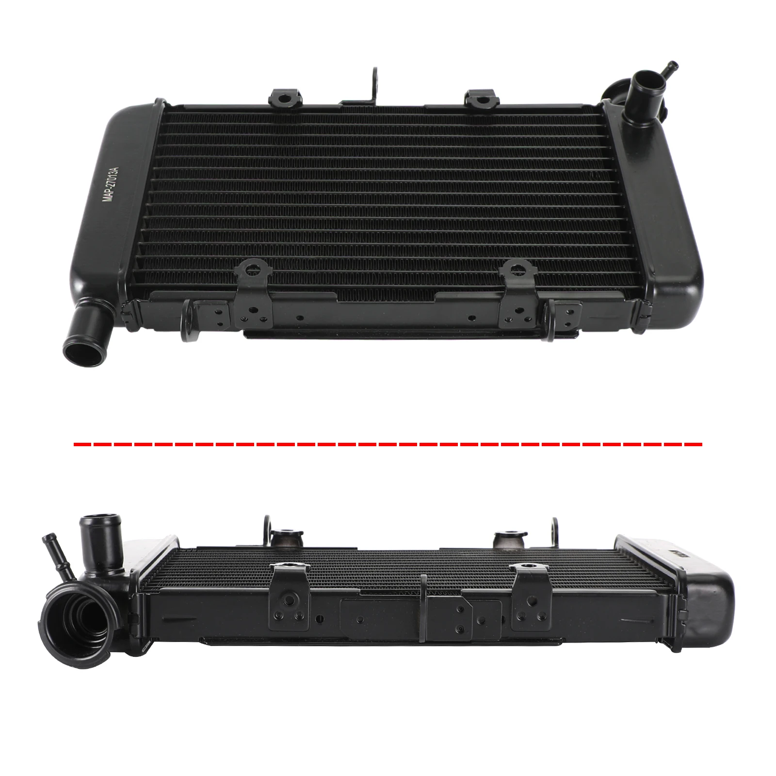 

Artudatech Aluminum Radiator Cooling Cooler Fit For Honda CBR500 CBR 500 2013 2014 2015