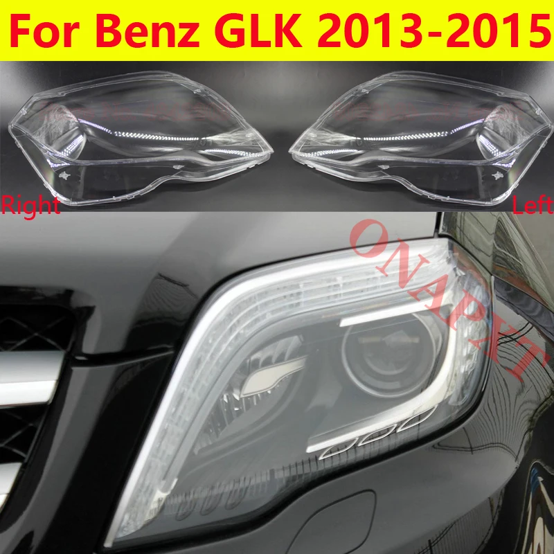 Car Headlight front lampshade Cover 2013-2015 For Mercedes-Benz GLK series GLK200 GLK260 GLK300